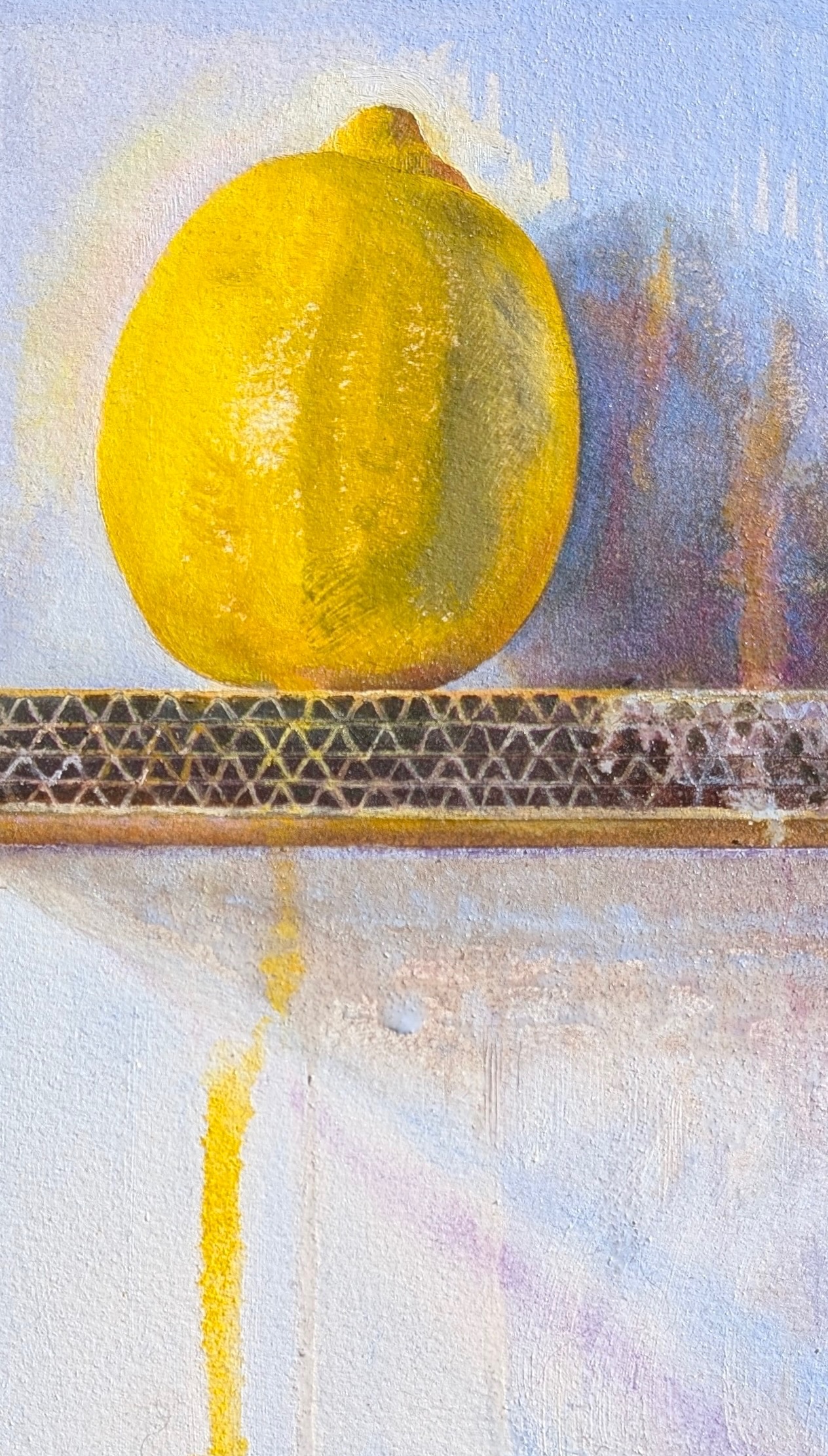 Are We All on a Cardboard Shelf or Just This Lemon by Clare Hirn